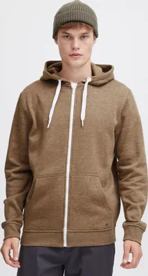 Produktbild von SOLID SDOlli Zip-Hood Herren Sweatjacke Kapuzenjacke Hoodie mit Kapuze Kordelzug Reißverschluss Kängurutasche Regular fit