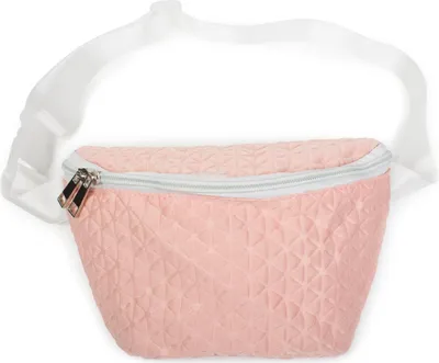 Produktbild von styleBREAKER Damen Bauchtasche geometrisches Muster geprägte Optik, Reißverschluss, Gürteltasche, Hüfttasche 02012253