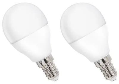 Produktbild von Spectrum E14 LED-Lampe P45 8W 730lm 4000K neutralweiß 2 Stück