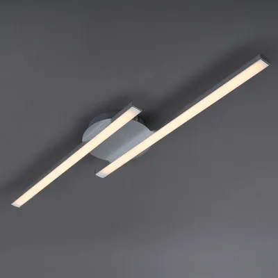 Immagine prodotto di Lampada da soffitto a LED 2x 6W 3000K color alluminio metallo Briloner