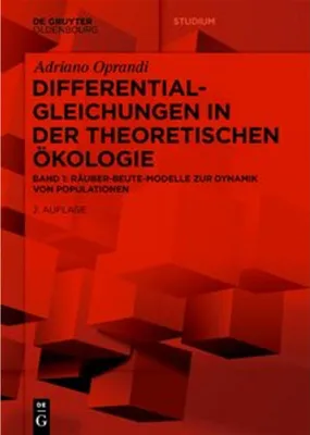 Obrázek produktu pro Differentialgleichungen in der Theoretischen Ökologie
