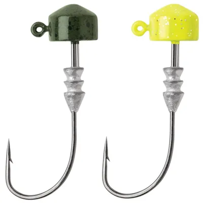 Produktbild von VMC Ned Rig Jig - 4 Jighaken, Gewicht / Farbe:7g / Chartreuse