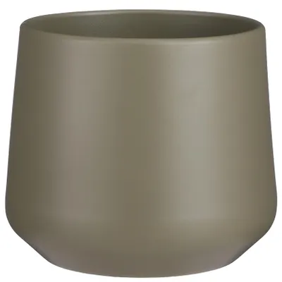 Produktbild von Mica Decorations Blumentopf - dunkelgrun - Keramik - 18/D21 cm