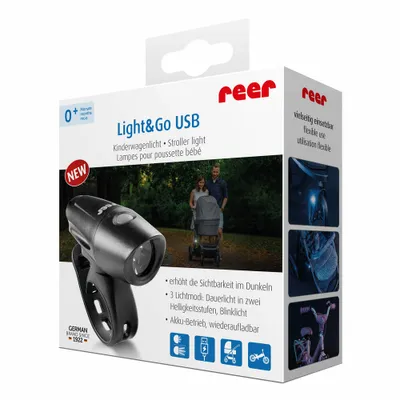 Produktbild von Reer Light&Go USB Kinderwagenlicht