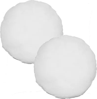 Produktbild von Kopfkissen 2er Pack Füllkissen 35 cm rund Polyester Innenkissen Sofakissen Dekokissen Kissen Couchkissen