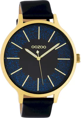 Obrázek produktu pro Oozoo - Dámské hodinky - C10568 - Tmavě modré zlato