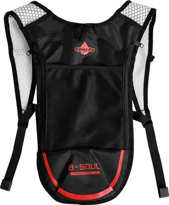 Image de Sac à dos cycliste extérieur rouge