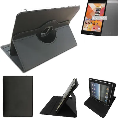Produktbild von High quality kompatibel mit Medion Lifetab S8311 Schutz Hülle 360° Tablet Case Schutzhülle Flip Cover  schwarz. Tablet Hülle drehbar Standfunktion