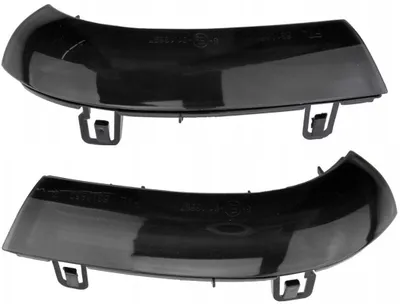 Für VW Golf 5 Eos Passat 3BG B5 B6 3C Sharan 7M 2x LED Spiegel Blinker Schwarz in der Farbe Schwarz von Goingfast