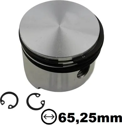 Image de Piston compresseur avec segments 65.25x2x2x4 Iveco EuroCargo | réparation 1