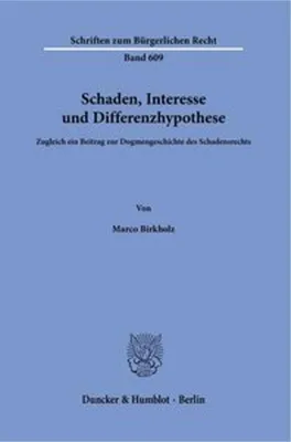 Obrázok produktu pre Schaden, Interesse und Differenzhypothese