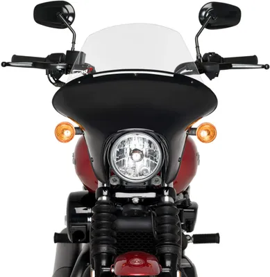 Immagine prodotto di Cupolino PUIG batwing SML touring trasparente per Harley davidson street