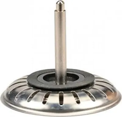 Produktbild von Franke Spülbecken-Korbverschluss, 133.0203.405, Edelstahl Ventilkörper mit Zieh- oder Drehknopf-Bedienung
