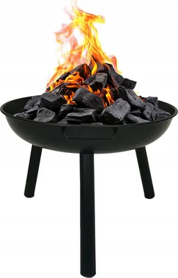 Zdjęcie produktu dla Duże palenisko ogrodowe grill węglowy śr. 57 cm BBQ 1006