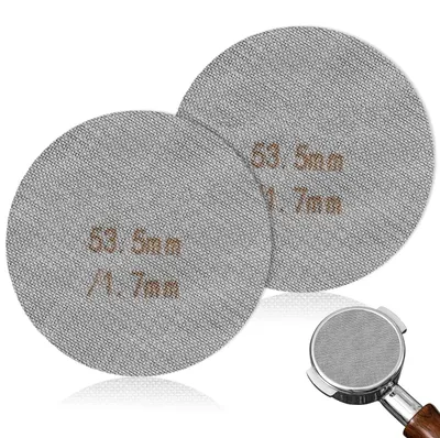 Espressosieb 53,5 mm, 1,7 mm, 150 μm, 2 Stück