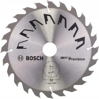Obrázok produktu pre Bosch Precision pílový kotúč na drevo 210x30mm 24z