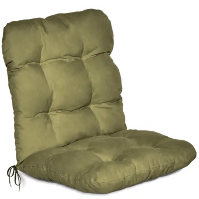 Produktbild von Beautissu Niedriglehner Auflage Flair NL Sitzkissen, 100x50x8cm, Olivegrün