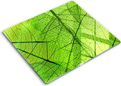 Produktbild von Abdeckung Glas - Küchenabdeckung - 60x52 cm - Abdeckplatte -Naturblattadern