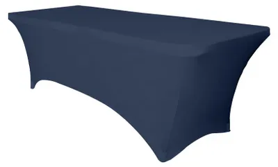Produktbild von ELASTISCHE TISCHHUSSE FÜR RECHTECKIGE TISCHE 180CM Dunkelblau