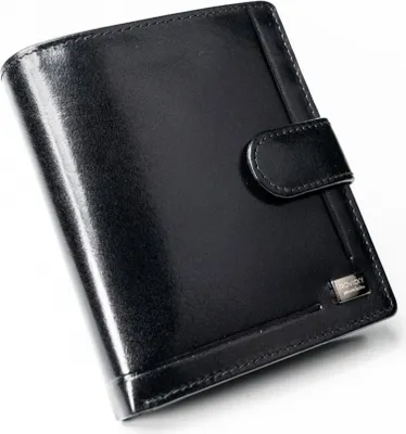 Produktbild von Rovicky Portemonnaie aus Leder für Männer Stonesrre schwarz One size