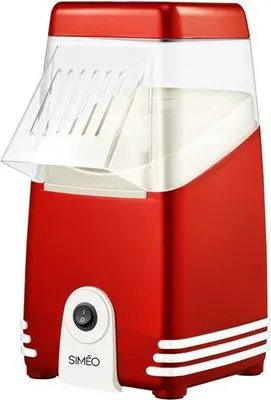 Immagine prodotto di Macchina per popcorn 1200w bianca/rossa Simeo FMP350
