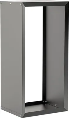 Produktbild von hiyard Wooker High Brennholzregal – Kaminholzregal  / Holzlagersystem / 49 x 99 cm / matt-schwarz