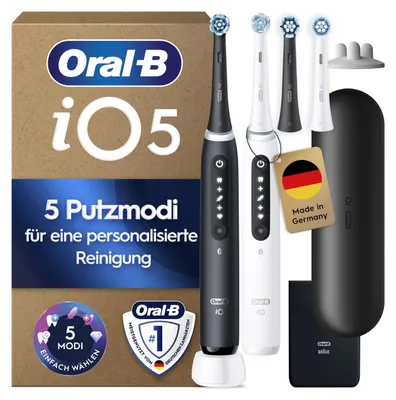 Zdjęcie produktu dla Elektryczna szczoteczka do zębów Oral-B iO Series 5 Plus EditionMoc szczoteczki elektrycznej
