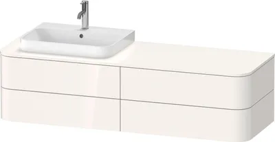 Produktbild von DURAVIT HP4973L22220010 WTU HappyD2+ wandh.,408x1600x550mm