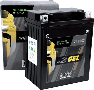 Produktbild von INTACT Bike Power-Batterie GEL YB14L-A2
