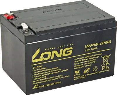 Obrázek produktu pro LONG baterie 12V 15Ah F2 DeepCycle (WP15-12SE)
