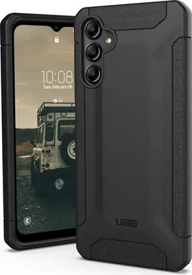 Produktbild von Schutzhülle Urban Armor Gear UAG Scout für Galaxy A14 5G, Schwarz