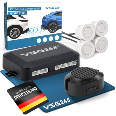 Produktbild von Akustische Premium-Einparkhilfe ECHO PLUS Weiß PDC-22113