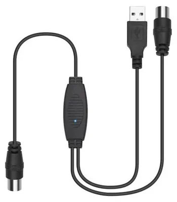 Zdjęcie produktu dla Wzmacniacz anteny telewizyjnej USB 20DB dvb T2 hd dab zestaw