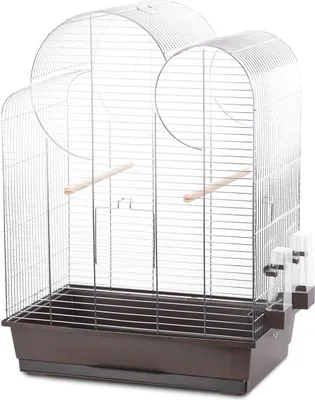 Produktbild von Duvo+ Vogelkäfig Natural Eliza braun/zinc
