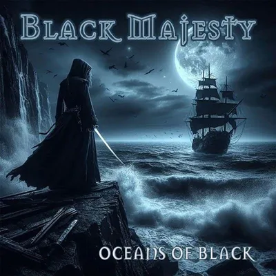 Obrázek produktu pro Black Majesty: Oceans Of Black (Limited Edition) (Blue Marble Vinyl)