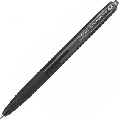 Immagine prodotto di Pilot Super Grip G Nero Penna a sfera retrattile a clip Fine 12 pz