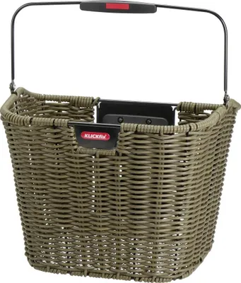Obrázok produktu pre KLICKfix Structura, Predné, Košík na bicykel, Plast, Olivový, 16 L, 5 kg