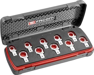 Produktbild von Facom Ringschluesseleinsaetze 14x18mm 10-tlg