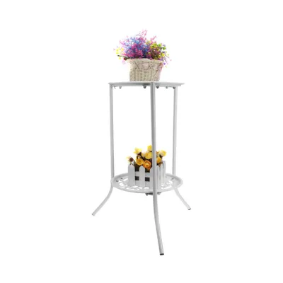 Produktbild von Pflanzenhocker aus Eisen Blumentreppen Gartenregal Pflanzenregal