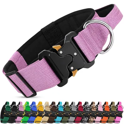 Produktbild von Hunde Halsband verstellbar, Größe M, lila, für den Außenbereich