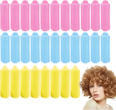 Produktbild von Schaumwickler 36 Stück, weich und hitzefrei, für Damen und Kinder, für schöne Locken