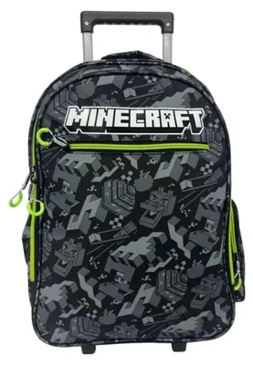 Produktbild von Minecraft Camo Terra rollende Schultasche, Tasche 46 cm