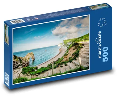 Zdjęcie produktu dla Puzzle 500 Kornwalia - Wybrzeże - martinpuzzle