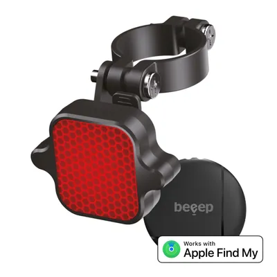 Imagen del producto de Localizador "Beeep BeTag" para encontrar objetos, con reflector trasero para luces