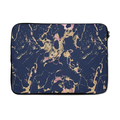 Produktbild von MuchoWow® Laptop Hülle 14 ZollGlitzer - Marmor - Design Laptoptasche - Laptoptasche - Stoßsicher - Schutzhaube