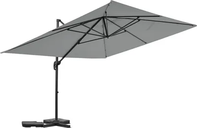 Produktbild von Ampelschirm aus Aluminium "Sky 4" - 3 x 4 m - Grau