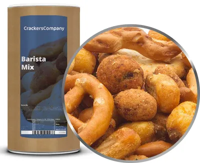 Produktbild von CrackersCompany Barista-Mischung (Barista Mix), Membrandose 450 g
