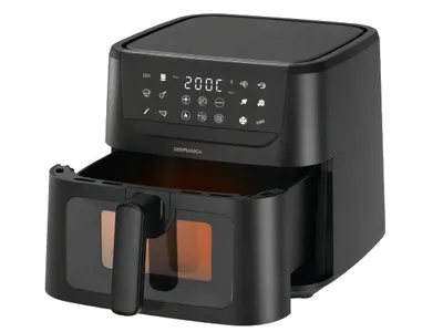 Zdjęcie produktu dla AIR FRYER GERMANICA 6L | 1500W | 12 programów | 80–200°C | Funkcja SHAKE | Rozmróź!