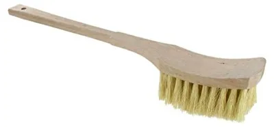 Produktbild von Kotflügelbürste 50 cm, Naturfaser, gebogener Griff