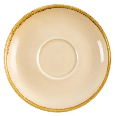 Porzellanteller 16 cm, creme, spülmaschinengeeignet, 6 Stück